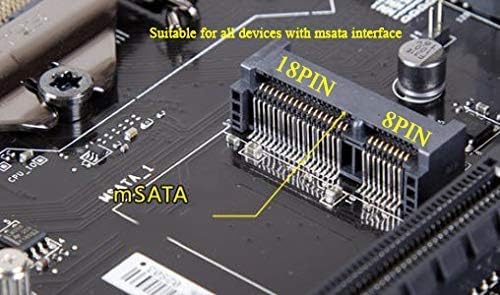 SSD mSATA 500GB Dogfish Internal Solid State Drive High Performance Hard Drive for Desktop Laptop SATA III 6Gb/s Includes SSD 32GB 60GB 64GB 120GB 128GB 240GB 250GB 480GB 500GB 1TB (500GB Msata)