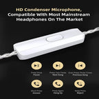 KZ ZSN PRO X in-Ear Earbud Headphones with Mic Dual Driver 1BA+1DD Hybrid Wired Earbuds Earphones Compatible with Android, iPhone, iPad, Laptops, MP3 and Most 3.5mm Interface (Black with Mic)