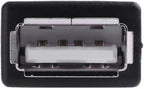 Cmple - USB Female to Female Coupler Adapter Straight Bridge USB 2.0 Type-A Jack to Jack Extension Connector Converter High Speed Data Transfer Charger Cable Extender