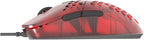 G-Wolves Hati HTM 56g Honeycomb Mouse, PixArt 3389 16000DPI, 6 Programmable Buttons, Low Latency, for Esports (Ruby)
