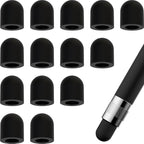 Stylus Pen Tips Rubber: Soft, No Scratches,Universal Stylus Ends for Touch Screen - 15pcs, Outer Diameter 6mm, Inner Diameter 3.6mm