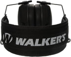 Walker's Razor Slim Ultra Low Profile Compact Design Adjustable Range Shooting Hunting Hearing Protection Electronic Earmuffs
