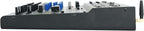 Rockville ROCKMIX 10FX 10-Channel Mixer, USB Recording Interface, Digital Effects, 3-Band EQ, Phantom Power, Bluetooth 5.0, for Home Studio, Podcast, and Live Performance