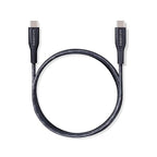 CASETiFY Powerthru USB-C to USB-C Cable (1m/3.3ft) - Black