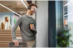 Yealink BH70 Dual Wireless Bluetooth Headset with Mic for Work, Teams Certified, up to 35h Talk Time, 147g All-Day Wearing Comfort, USB-C/A