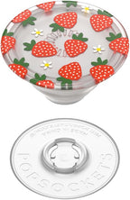 PopSockets Plant-Based Phone Grip with Expanding Kickstand, Adhesive Grip, Eco-Friendly - Berries and Cream