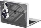 Compatible with MacBook Air 13 inch Case M1 A2337 A2179 A1932 Cover 2021 2020 2019 2018 Release with Retina Display & Touch ID, Crystal Black Pattern Plastic Hard Shell Case, Astronaut Earth