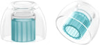 SpinFit W1 for IEM - MS - Patented Medical-Grade Silicone Ear Tips, Double W-Shaped Tube Core, More Stability