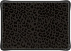 CASETiFY Impact MacBook Air 13.6" (M2-M4) Case [Cushioned Impact Corners/Scratch-Resistant/Anti-Slip Grip] - Leon Leopard - Clear Black