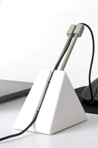 Hotline Games Mouse Bungee 3.0+ Mouse Cord Clip Cord Management System Fixer Holder for Esports FPS Game (3.0+ Black)