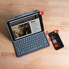ZAGG Pro Keys Detachable Case and Wireless Keyboard for iPad Air 11" (M3)/ Air 10.9" (Gen 4, Gen 5), iPad Air 11" (M2) - Bluetooth Pairing, Backlit Laptop-Style Keys, Apple Pencil Holder, Black