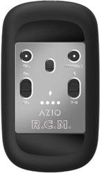 Azio Retro Classic Bluetooth Mouse (Gunmetal) - Wireless, Genuine Leather Topped with Pixart Precision Tracker
