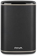 RIVA Upgraded Arena Wi-Fi Bluetooth Hi-Fi Speaker, 6 Drivers, 50W, Multiroom Music System, Supports Airplay 2, Chromecast, Spotify, Tidal and More Streaming (Black)