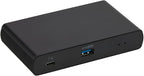 Amazon Basics Thunderbolt4/USB4 Docking Station, 3X Downstream TBT4 (Dual Display), 1xUSB A 3.1, Black, ‎4.76 x 2.84 x 0.86 inches