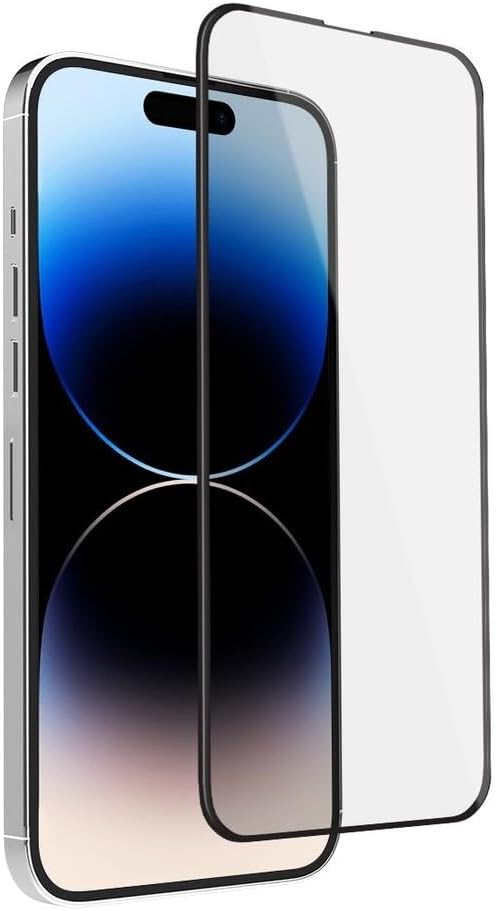 CASETiFY Impact Ultra HD Screen Protector [Strengthened 9H aluminosilicate glass, applicator included] for iPhone 15 Pro Max