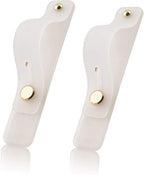 Removable and Reusable Cell Phone Grip Strap, Yetaida Telescopic Finger Kickstand Bracket Universal Silicone Phone Holder Stand and Portable Finger Loop for Most Smartphones Case (White)
