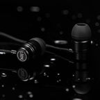 UliX Rider Wired Earbuds in-Ear Headphones, Earphones with Microphone, 5 Years Warranty, with Anti-Tangle Cable, Ear Buds for iPhone, iPad, Samsung, School Students, Kids, Women, Small Ears