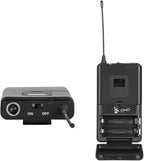 wenwen Wireless Microphone System Pro Audio 8 Channel UHF 8 Lavalier Bodypacks 8 Lapel Mic 8 Headsets for Karaoke System Meeting Church Speaking Conference Wedding Party Frequency B