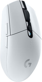 Logitech G305 LIGHTSPEED Wireless Gaming Mouse, Hero 12K Sensor, 12,000 DPI, Lightweight, 6 Programmable Buttons, 250h Battery Life, On-Board Memory, PC/Mac - White