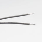 Magnetic Reed Switch Wired Surface Mount Normally Open NO Contact Sensor Alarm Magnetic Door Switch with 2 Wires, Zinc Alloy Sliver, MC-52