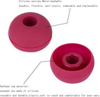 4 Pairs Earbud Replacement Tips Silicone Earbud Tips Compatible with Powerbeats 1/2/3 Wireless Beats by Dre Headphones,S/M/L and Double Flange