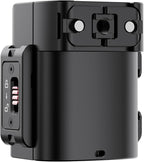 ULANZI PK-06 Expansion Adapter Accessories for DJI Osmo Pocket 3 - Aluminum Protective Cage Metal Bracket Mount with 1/4 Screw Holes/Gopro Adapter/Cold Shoe/Osmo Action Quick-Release