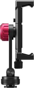 ULANZI MA61 Metal Phone Tripod Mount with Cold Shoe, 360° Adjustable Hot Shoe Camera Phone Mount for iPhone 16 15 14 Pro Max, Samsung Galaxy, Aluminum Alloy Clamp for Vlogging, Live Streaming, Video