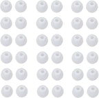 36 Pieces Small Earbud Tips Soft and Comfortable Ear Bud Replacement Pieces Silicone Fit Most in-Ear Headphones，Inner Hole 3.8mm -5.5mm，Small Clear White Replacement Eartips