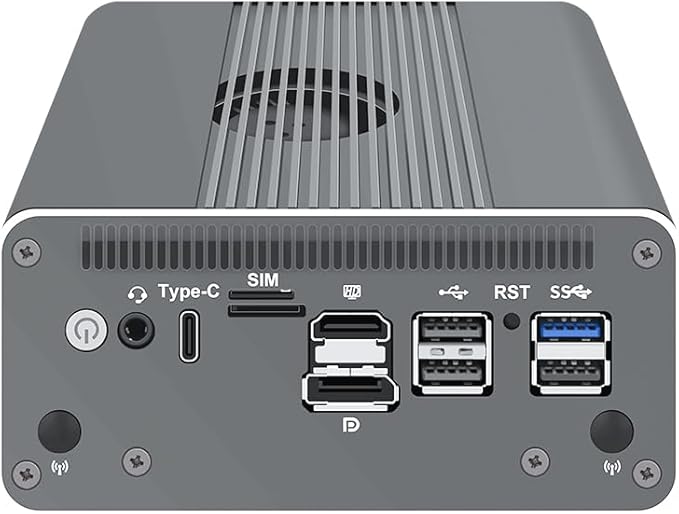 CWWK Intel Alder Lake N100(4C/4T Up to 3.4GHz)/N305(8C/8T Up to 3.8GHz) Dual SFP+10GbE Mini PC|4xIntel I226-V 2.5GbE |DDR5 Memory|PCI-E x4|HDMI+DP+Type-C (10 Gigabit N305, No RAM No SSD)