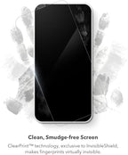 ZAGG InvisibleShield Glass Elite Privacy Screen Protector for iPhone SE (3rd/2nd Gen), 8, 7, 6s, 6 - Two-Way Privacy Filter, Advanced Impact & Scratch Protection, Easy Apply, Aluminosilicate Glass