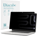 Magnetic Privacy Screen Protector for MacBook Pro 16 Inch (2024 M4,2023 M3,2022 M2,2021 M1), Removable Anti Glare Anti Blue Light Anti Spy Screen Filter