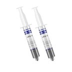 HY510-50g (25g*2) Thermal Conductivity: >1.93W/m-k CPU Thermal heatsink Paste Silicone Grease Compound Non-Conductive for pc CPU gpu PS4 50 Gram