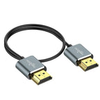 Twozoh Ultra-Thin Long HDMI to HDMI Cable 30FT, Hyper Slim HDMI 2.0 Cable, Extreme Flexible HDMI Cord Support 3D/4K@60Hz, 2160P, 1080P