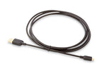 Amazon Basics USB-A to Micro USB Charging Cable, 480Mbps Transfer Speed with Gold-Plated Plugs, USB 2.0, 6 Foot, Black