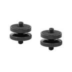 CAMVATE 1/4"-20 Male Thread Screw Double End (2 Pieces) - 2417