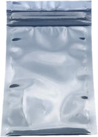 100pcs 3.15X4.72in/8X12cm Anti Static Bags,ESD Bags Resealable for HDD with 100pcs Labels, Antistatic Bag for Hand Drive or Varieties of Electronic Device