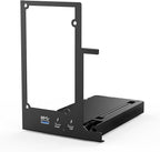Portable eGPU Enclosure Compatible with Thunderbolt 3/4,USB4 PD 85W Charging,Daisy Chain Support,External GPU Dock Station 40Gbps Rate Support NVIDIA/AMD PCIE,DC/SFX/ATX/Flex Power Supply