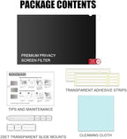 34 Inch Computer Privacy Screen Filter for 21:9 Ultra-Wide Aspect Ratio Widescreen Monitor - Anti Glare Blue Light Filter, Removable Computer Monitor Privacy Shield, Anti-Scratch Screen Protector