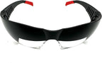Flaperon Black Fog Foggles for Pilot Training, Adjustable Band, Embossed Hard Case. IFR and VFR training foggles. Durable polycarbonate lenses. Rubberized Tips.