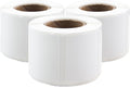 PUQU 30x20mm Direct Thermal Sticker Labels, Self-Adhesive All-Purpose Label Maker Tape, Compatible with AQ Series Label Printer, Refills Standard Laminated Office Labeling, 3 Rolls, 960 Labels