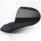 ITNRSIIET Ergonomic Mouse Pad, Cushioned Gel Wrist Rest, Non-Slip Base, Smooth Surface, Compatible with All Mice for Office & Gaming, Desk Accessory, 9.5 x 8.2 inch, Black Gray Gradient
