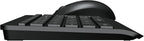 Incase Wireless Desktop 900 Keyboard and Mouse Combo - Designed by Microsoft – Quiet Touch Keys, Ambidextrous Design, Customizable Hotkeys, Two Year Battery Life – Black