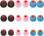 Earbuds Replacement Tips - 9 Pairs SML Eartips Eargels