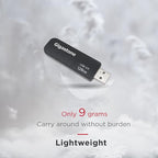 GIGASTONE V30 128GB USB 2.0 Flash Drive 2-Pack, Capless Retractable Design Pen Drive, Carbon Fiber Style, Reliable Performance & Durable