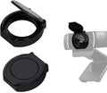 2 Pack Universal Webcam Cover, Desktop Computer External Webcam Lens Covers Shutter Cap Hood, Streaming Web Camera Privacy Cover Clip Compatible with Logitech HD Pro Webcam C270/C615/C920/C930e/C922X