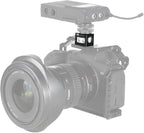 NICEYRIG Cold Shoe Adapter for ARRI Mount, Thumbscrew Easy Mounting Cold Shoe Base for Camera Cage Rig, DSLR Top Handle, Cheeseplate - 500