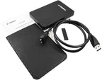 X-MEDIA XM-EN2279U3 2.5-Inch Tool-Free USB 3.0 SATA SSD HDD Hard Disk Drive External Enclosure Case | Support 7mm / 9.5mm Height HDDs