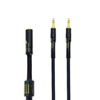 Arklove 2ft Shielded 1/8" aux Input 3.5mm Female to 2X 3.5 Output Splitter Stereo Video Audio Cable Out 3.5 Male to Two 3.5 Male in Dual Speaker Cord 24k Gold Plated