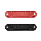 150A 12V Power Distribution Block with 2 x 1/4" (M6) Studs + 5 x M4 (#8) Screws Max 150A 48V DC 300V AC for Automotive Car Marine Truck Boat