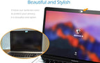 CloudValley Camera Cover Slide, 0.023Inch Ultra-Thin Black&White, Web Webcam Cover for MacBook air, Laptop, iMac, Desktop, PC, MacBook Pro, iPad, iPhone 8/7/6, Privacy Protection [2 Packs]